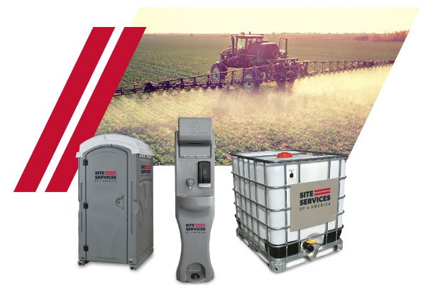 Agriculture Portable Restrooms and Hand Washing